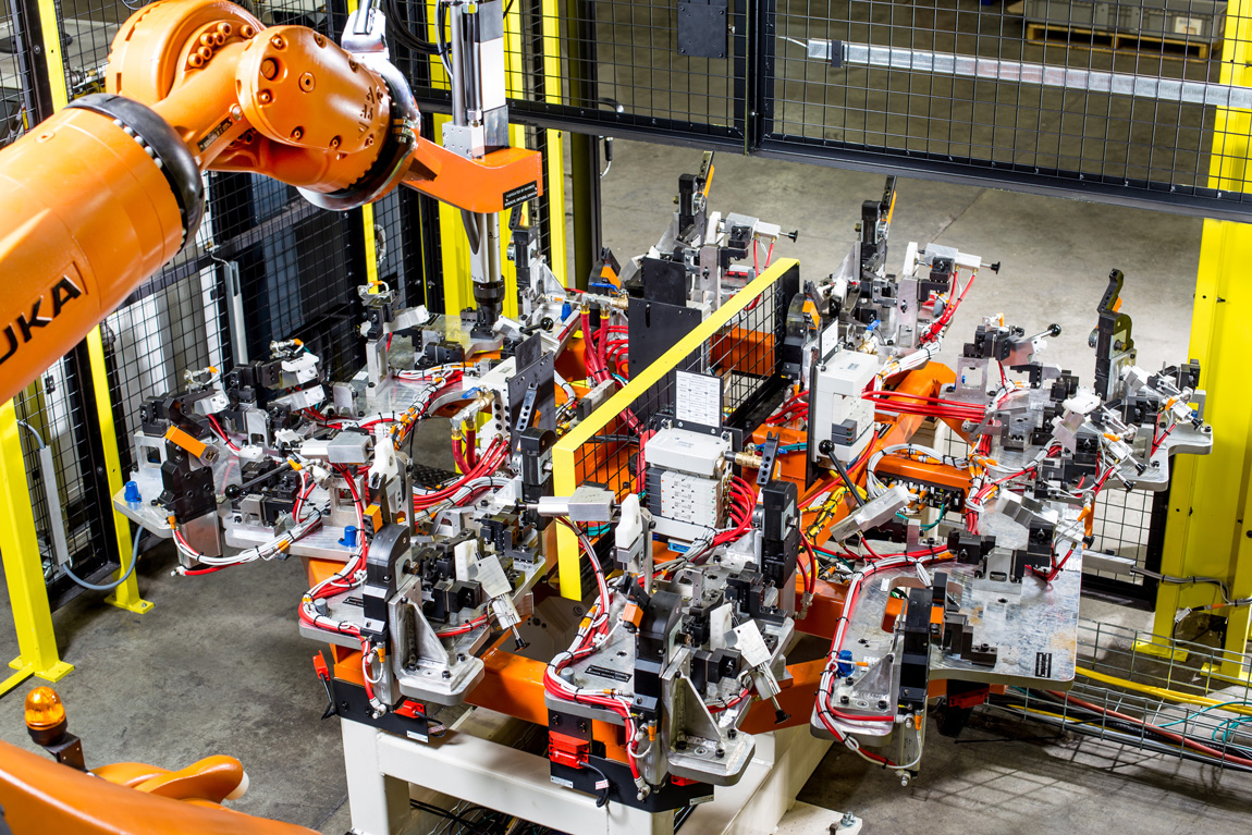 Complex Robotic Riveting Tooling