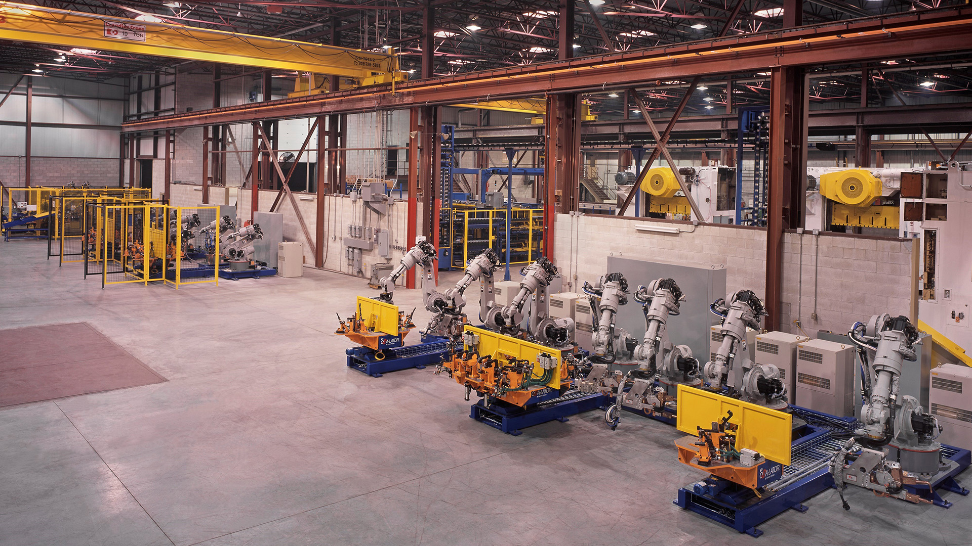 40,000 Square Feet of Manufacturing and Machine Assembly Space